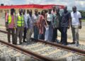 Technical Partners at the Volta Economic Corridor Inspecting the Infrastructure
