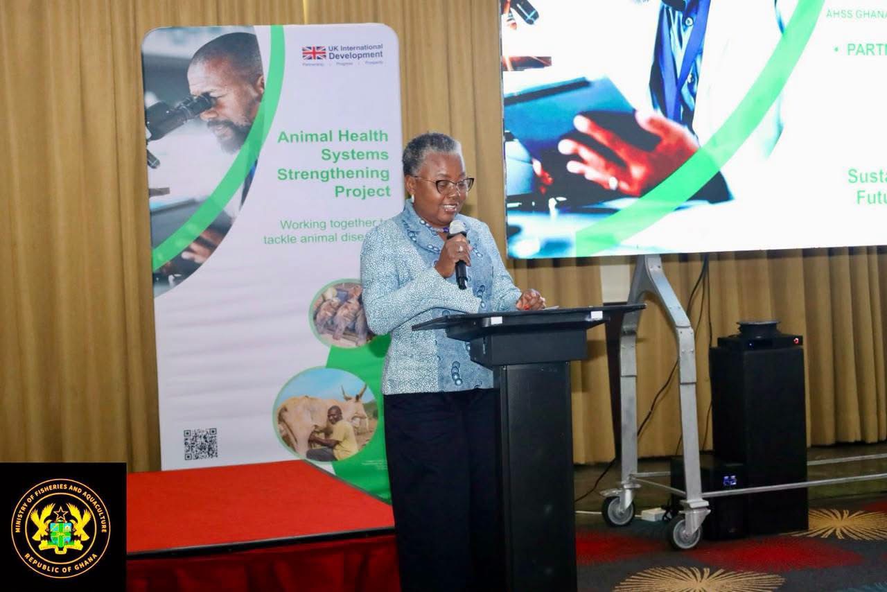 Hon. Emelia Arthur, Minister for Fisheries and Aquaculture, Keynote Speaker Addressing Stakeholders Animal Health Summit 2026