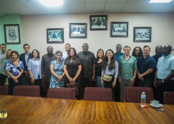 COCOBOD Pursues Strategic Cocoa Partnerships With Walmart / Clasen and Afrotopic 7 The Chief Executive Officer Dr. Randy Abbey, and representatives of Walmart/Clasen and Afrotropic Cocoa Processing Ltd. (ACPL)