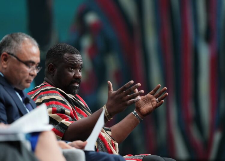 Ghana Pitches Agricultural Opportunities in Iowa 1 Hon. John Dumelo at World Food Programme at Iowa