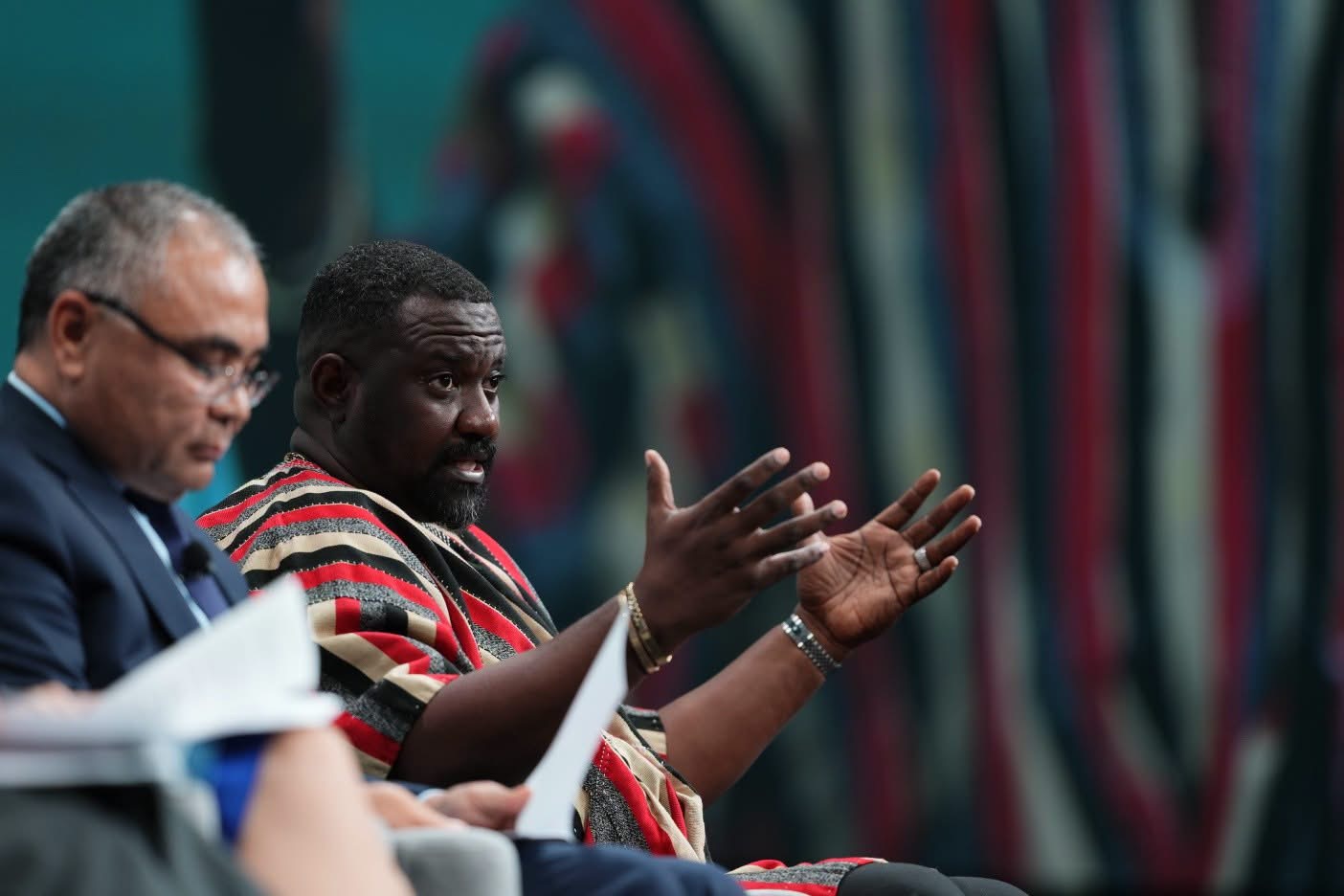 Hon. John Dumelo at World Food Programme at Iowa