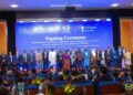 United Nations World Leaders and  Representatives at the Signing of the Trade Convention