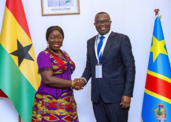 Ghana, DRC Deepen Trade Cooperation 6 The Minister for Trade, Agribusiness and Industry, Hon. Elizabeth Ofosu-Adjare, and the Representative of Democratic Republic of Congo