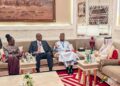 The C.E.O of GIPA in a Meeting with Executives of Chamber During the World Investment Summit