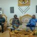 Ghana's Trade Minister to Promote Handicrafts at Burkina Faso Fair 15 Hon. Elizabeth Ofosu-Adjare received by Burkina Faso’s Minister for Industry, Trade and Handicrafts, Serge Ghaniodem, and Ghana’s Ambassador to Burkina Faso, Kenneth Akibate
