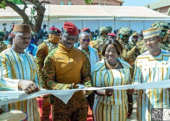 H.E Ibrahim Traoe and Hon. Elizabeth Ofosu- Adjare 18th International Arts and Crafts Fair of Ouagadougou (SIAO 2026)