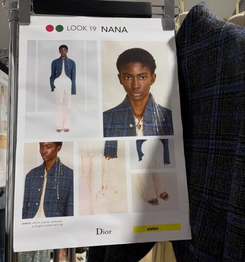 Ghanaian Model Nana Darko Walks for Luxury Giants 1 Nana Darko, Ghanaian Runway Model