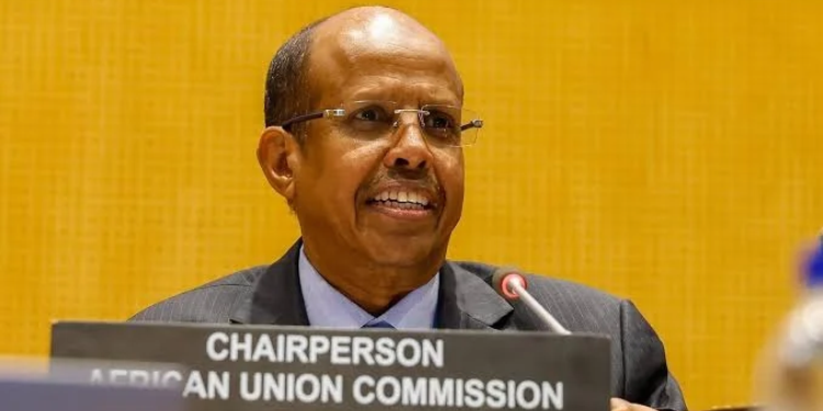 AU Calls for Greater African Economic Sovereignty 1 AU Commission Chairperson Mahmoud Ali Youssouf