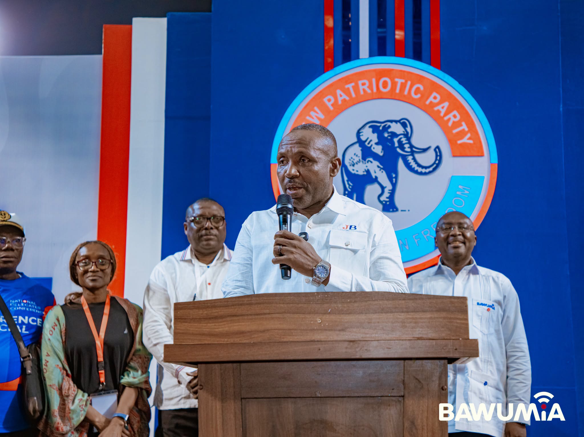 NPP Swears In John Boadu and 10 Other National Officers After Kumasi Polls 4 John Boadu, the newly elected National Chairman of the New Patriotic Party (NPP)