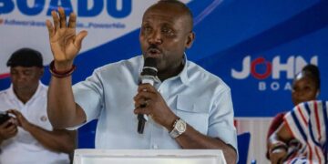 John Boadu, the newly elected National Chairman of the New Patriotic Party (NPP)