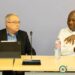 Local Government Minister Mahama Ayariga makes a point during talks with World Bank officials on sustainable cities development. (Photo: Ministry of Local Government, Chieftaincy and Religious Affairs)