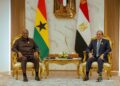 President John Dramani Mahama meets Egyptian President Abdel Fattah el-Sisi on the sidelines of the 8th African Union Mid-Year Coordination Summit to strengthen Ghana-Egypt relations.