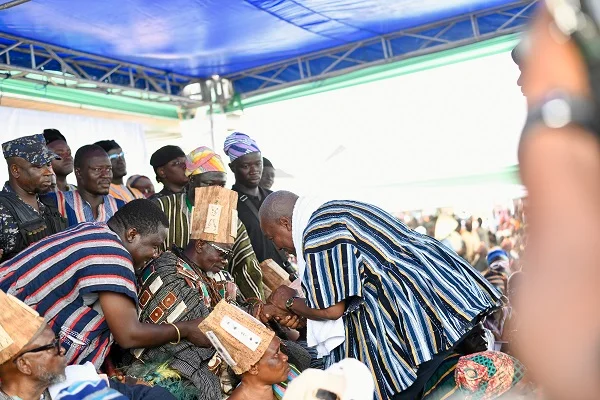 Mahama Pledges Support to Regent of Dagbon 3 Mahama with Dagbon Reagent