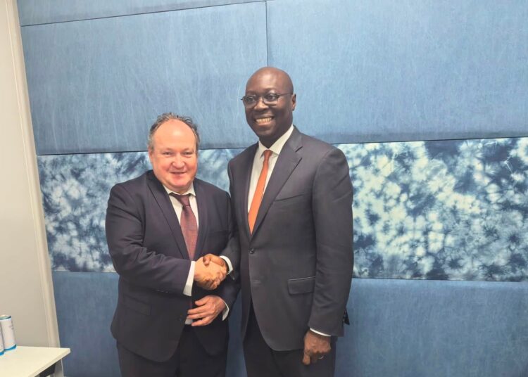 Ato Forson Lands €323m for Northern Ghana Water Project 1 Dr Cassiel Ato Forson, Ghana's Minister for Finance with Ambroise Fayolle, Vice-President of the European Investment Bank