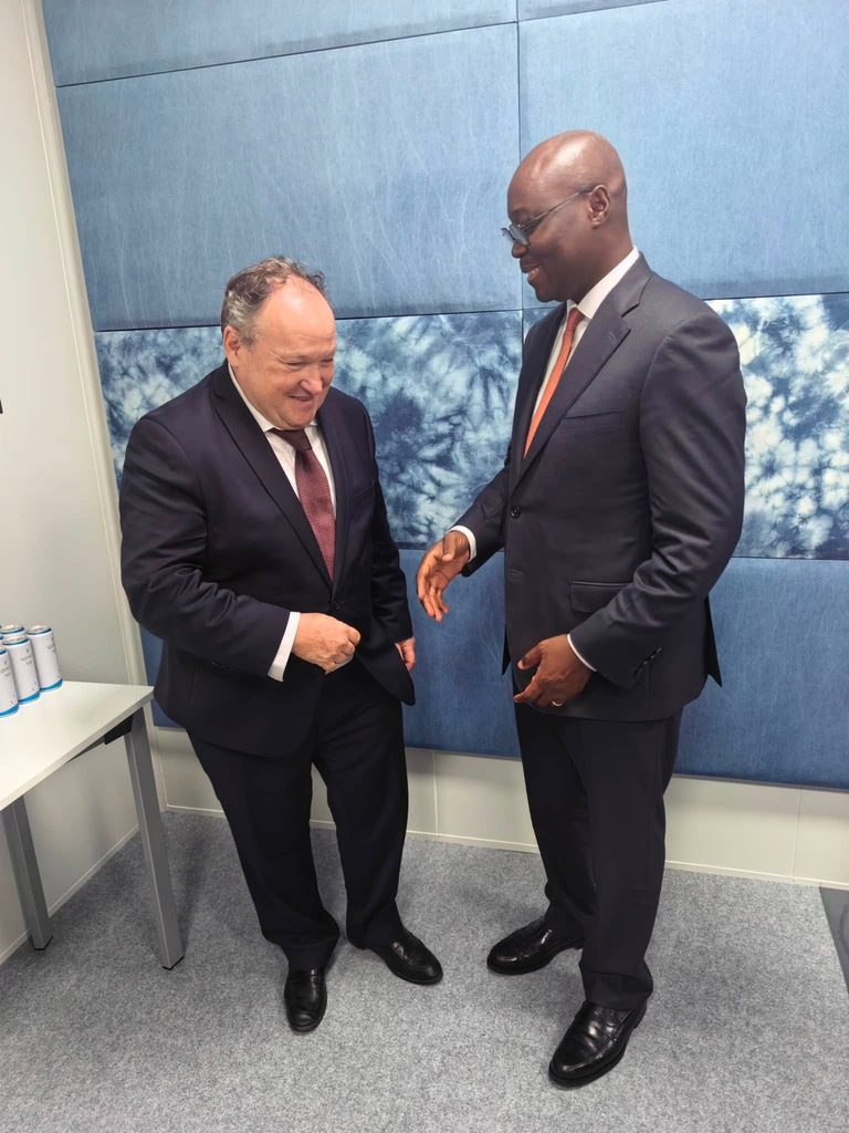 Ato Forson Lands €323m for Northern Ghana Water Project 4 Dr Cassiel Ato Forson, Ghana's Minister for Finance with Ambroise Fayolle, Vice-President of the European Investment Bank