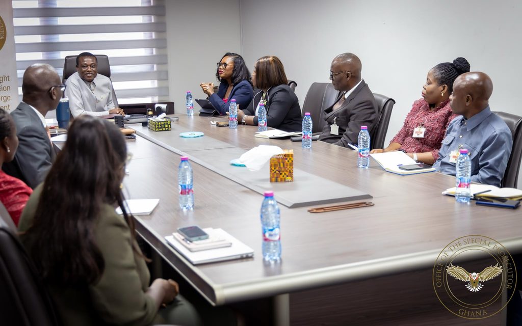 OSP, Ghana Audit Service Strengthen Cooperation to Protect Public Funds 4 Officials of the Ghana Audit Service and the Office of the Special Prosecutor during the meeting