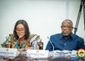 PAC Committee Chairperson Hon. Abena Osei Asare and Ranking Member Hon Samuel Atta Mills