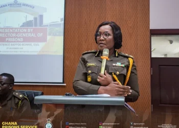 Director-General of the Ghana Prisons Service, Patience Baffoe-Bonnie