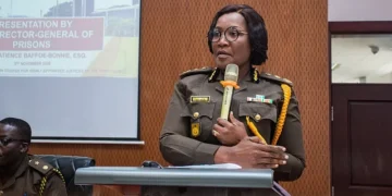 Director-General of the Ghana Prisons Service, Patience Baffoe-Bonnie