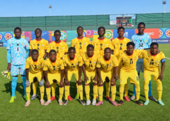 Ghana Beat Korea to Reach Last 16 at U-15 World Cup 1 Ghana's U-15 National Team, The Black Comets