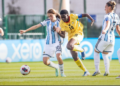 FIFA U-17 WWC: Ghana Edge Argentina to Reach Quarter-finals 7 Black Maidens' captain Seidatu Wahab takes on her marker