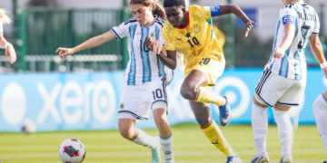 Black Maidens' captain Seidatu Wahab takes on her marker
