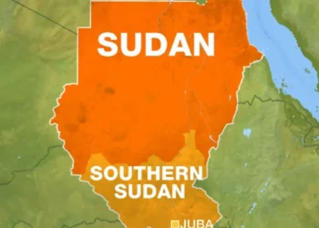 Sudan on Map