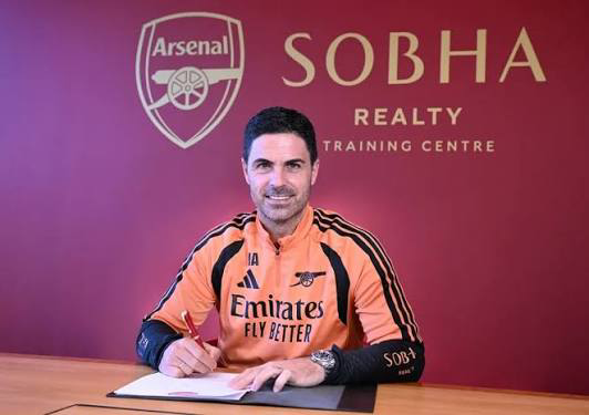 Arteta Pens New Arsenal Contract 1 Mikel Arteta, Arsenal manager