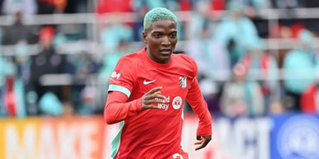 Temwa Chawinga in action for Kansas City Current in NWSL