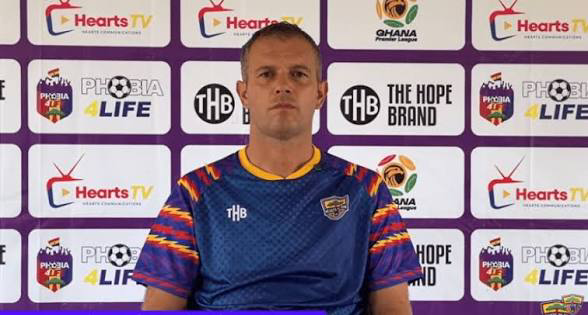 Kapor Raises Concerns Over Ghana’s Poor Football Pitches 1 Nebojsa Kapor, Hearts of Oak head coach