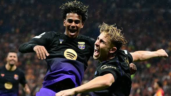 UCL Wrap: Barca Flex, Brugge Shock Inter, Bayern Held as United's Woes Continue 1 image 186