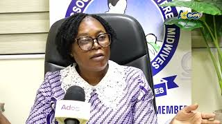 President of National Association of Registered Midwives, Ghana (NARM-GH) ,Mad. Leticia Asaaba Atiah