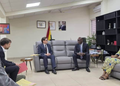 Minister for Education, Hon. Haruna Iddrisu, the German Ambassador to Ghana, Frederik Landshöf and Some Delegates