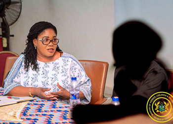Gender Minister Pledges Protection for Sexual Abuse Victims 3 Minister for Gender, Children and Social Protection, Hon. Dr Agnes Naa Momo Lartey
