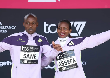Sebastian Sawe (Kenyan athlete) and Ethiopian's Tigst Assefa