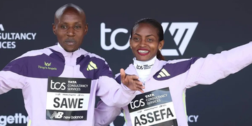 Sebastian Sawe (Kenyan athlete) and Ethiopian's Tigst Assefa