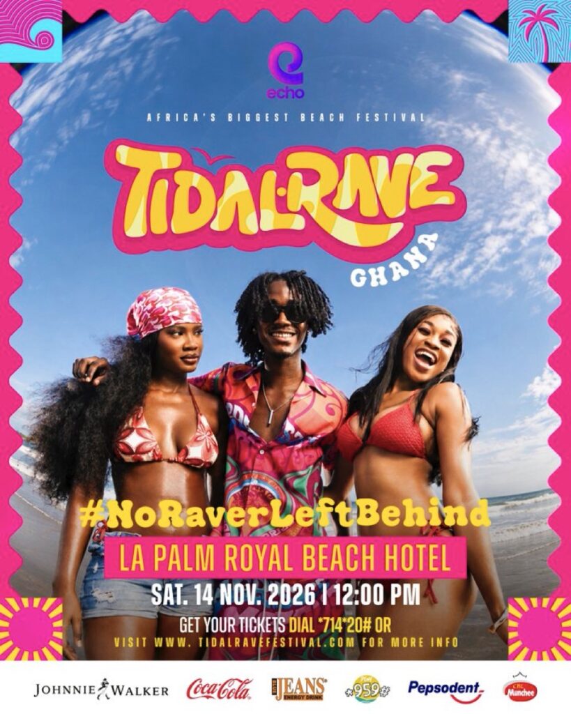 Tidal Rave Festival Returns to Accra Beach This November 2 image1 20