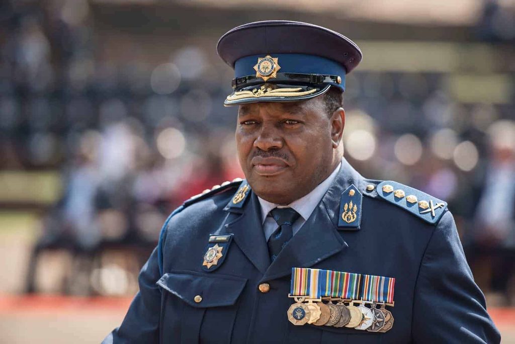 reinstated National Police Commissioner General Fannie Masemola 4