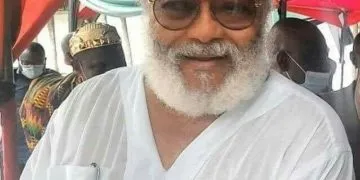 Former President Jerry John Rawlings UNPERTURBED by Wole Soyinka-like hairdo: Blames COVID-19