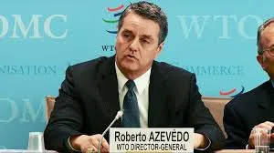 Director General, WTO-Roberto Azevedo. image credit: WEF