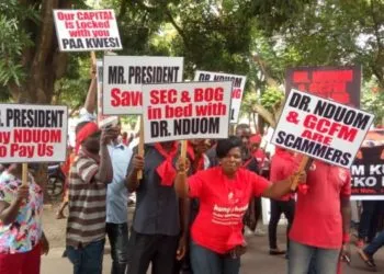 Aggrieved customers of collapsed Fund Management firms arrested for picketing at Finance Ministry 2 gold coast 750x375 1