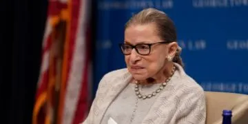 US Supreme Court Justice, Ruth Bader Ginsburg. Image credit: AFP