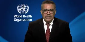 Director General of WHO, Dr Tedros Adhanom Ghebreyesus
