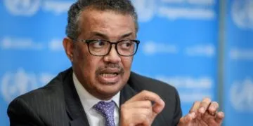 WHO chief, Tedros Adhanom Ghebreyesus. Image: WHO