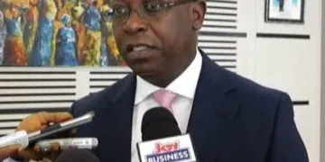 The CEO of GhIPSS, Mr. Archie Hesse, bridging the digital payment divide