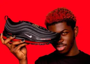 Nike Sues MSCHF Over Lil Nas X Satan Shoes 2 Nike is suing Brooklyn art collective MSCHF, over a controversial pair of 'Satan Shoes' that contains a drop of real human blood in the soles.