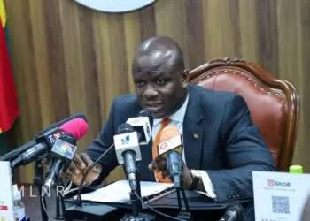 Minister for Lands and Natural Resources, Samuel Abu Jinapor