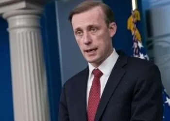 Mr Sullivan, seen here in a file picture, warned that the US would not allow China to provide a 