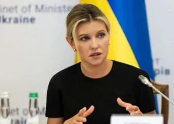 Ukraine’s First Lady Zelenska Condemns Russia's Mass Murder 1 Olena Zelenska is a familiar figure on the world stage