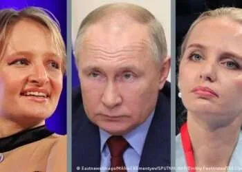 Ukraine War: New US Sanctions Target Putin's Daughters 9 Russian President, Vladimir Putin and his daughters